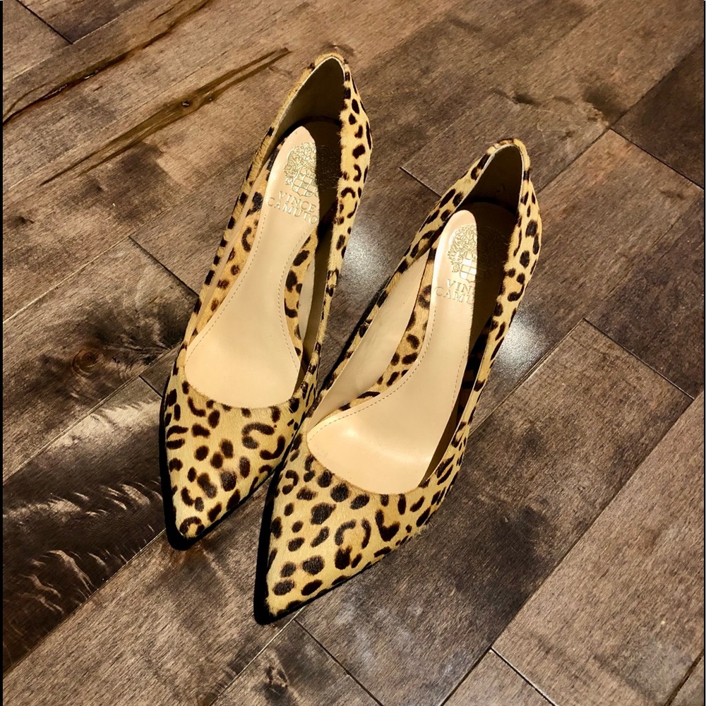 Leopard Print Vince Camuto Pumps